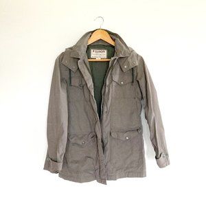 Women's FILSON Moorcroft Lightweight Jacket Gravel Size Small